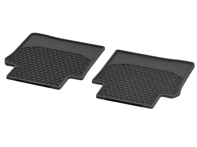 Tapis en caoutchouc résistants CLASSIC, Arrière, 2 unités Tapis en caoutchouc résistants CLASSIC, Arrière, 2 unités