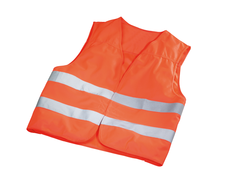 Gilet de sécurité réfléchissant orange (987110), sécurité avec logo