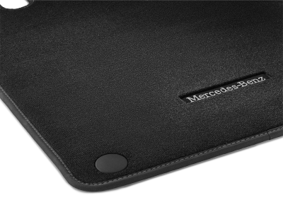 Jeu 4 Tapis en velours CLASSIC - Classe A W177 Mercedes - gris