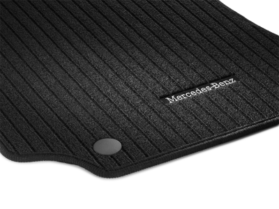 Tapis en reps NOIR CLASSIC - Classe E 212 / CLS 218