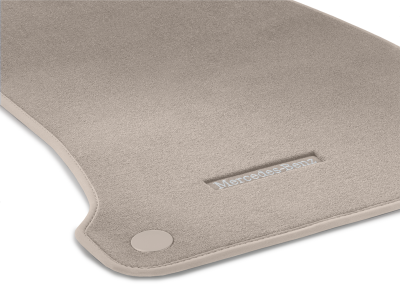 Jeu 4 Tapis en velours Beige CLASSIC - Classe E 213