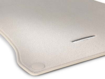 Tapis en velours Blanc CLASSIC - Classe S 217