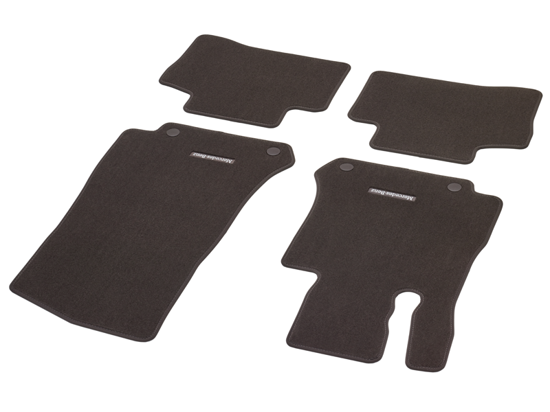 Tapis en velours MARRON CLASSIC - GLC 253 Mercedes-Benz