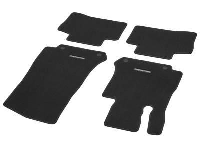 Tapis en velours NOIR CLASSIC - GLC 253 Mercedes-Benz
