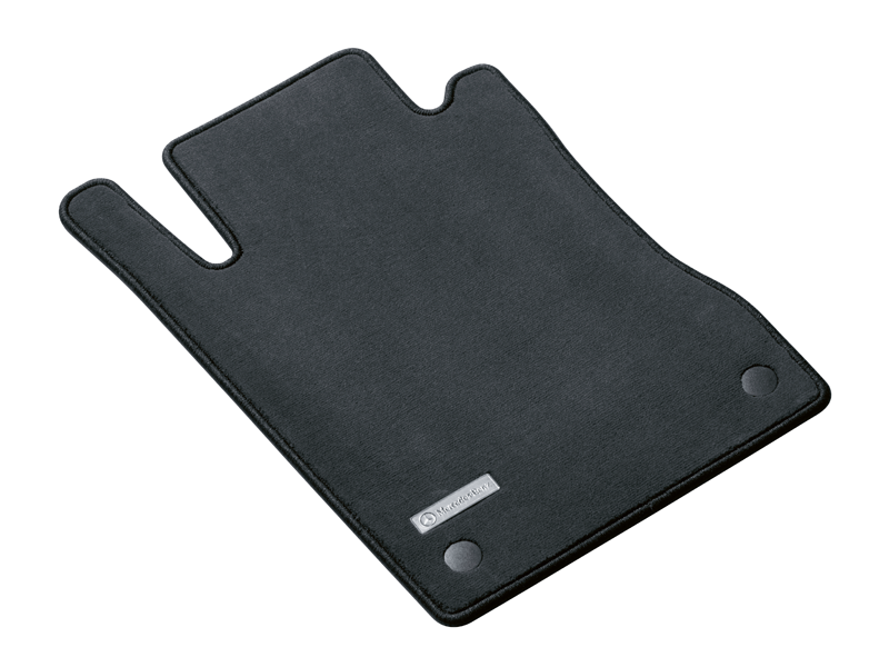 Jeu de 4 Tapis en velours Classe A 169 NOIR CLASSIC