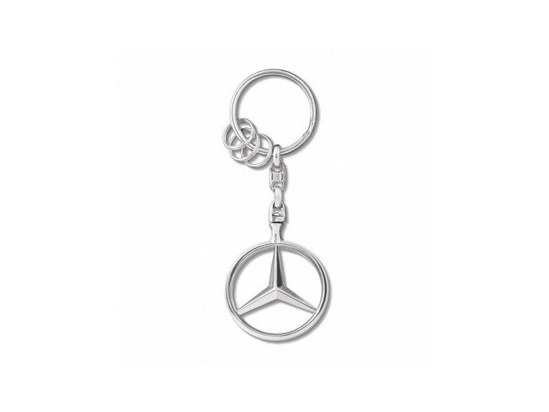 Porte-clés Mercedes en métal « Bruxelles »