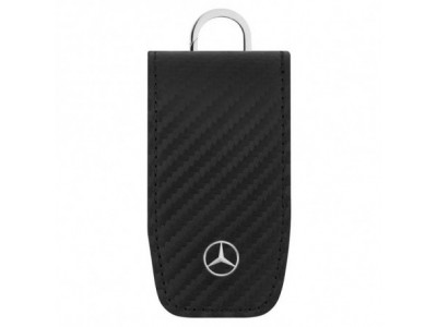 100% Véritable Carbone Fibre Protection Pour Mercedes-Benz Clé Bouton Fob A C E 