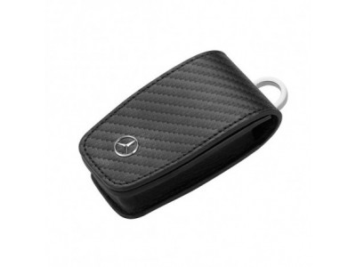 Porte clé simili-cuir rond Mercedes STICKZIF PCSMMBR : Plakers