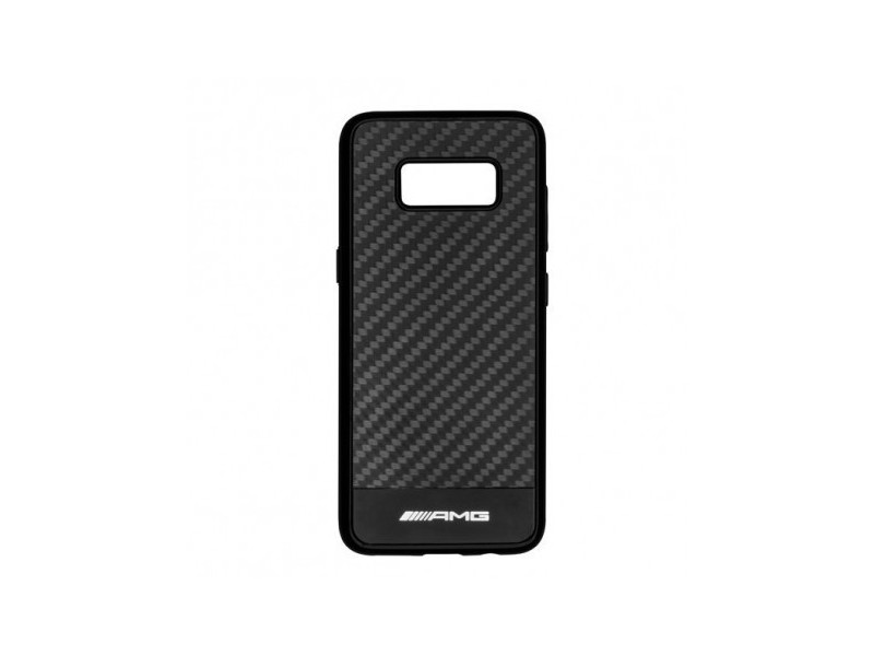 Samsung Galaxy S8 - Coque noire carbone AMG