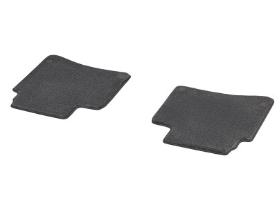 Tapis en velours EXCLUSIV - Gris Magma - Arrière - 2 unités - Classe S 222 Mercedes-Benz