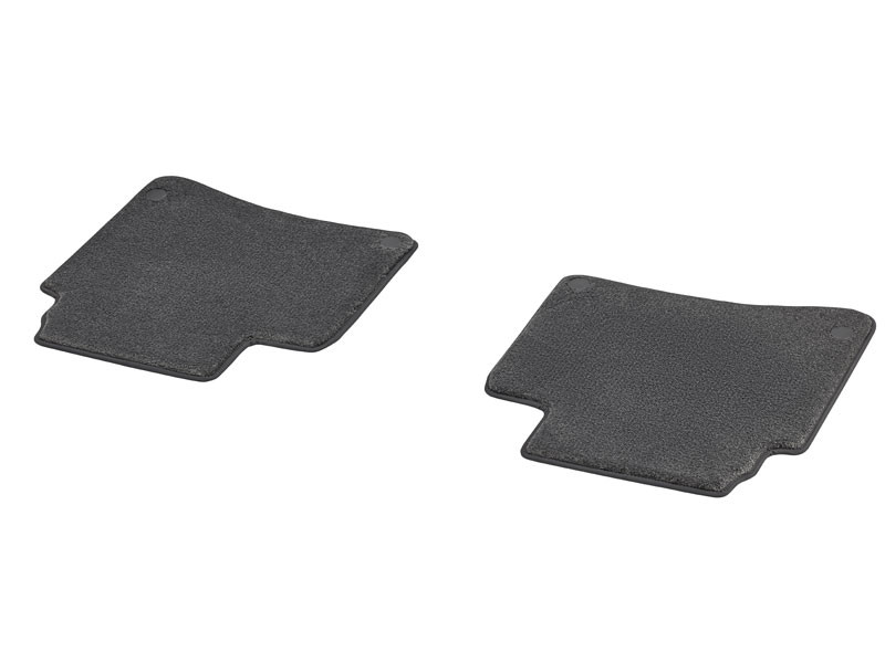 Tapis en velours EXCLUSIV - Gris Magma - Arrière - 2 unités - Classe S 222 Mercedes-Benz