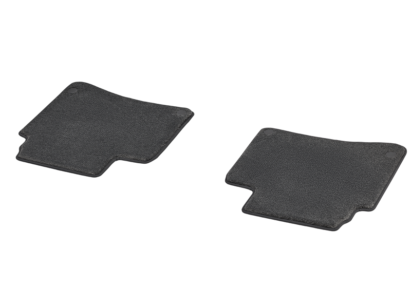 Tapis en velours EXCLUSIV - Noir - Arrière - 2 unités - Classe S 222 Tapis en velours EXCLUSIV - Noir - Arrière - 2 unités - Classe S 222