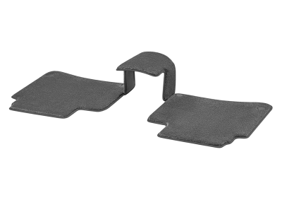 Tapis en velours EXCLUSIV Classe S 222 - Gris Magma - Espace arrière avec tapis de tunnel- 3 unités- Avec code 864