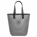 Sac cabas gris Mercedes-Benz