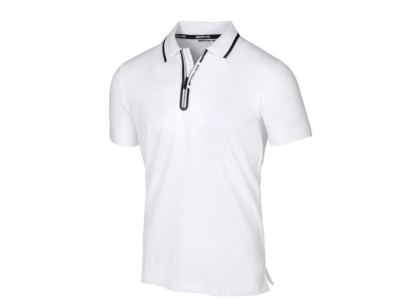 Polo AMG Mercedes blanc pour Homme