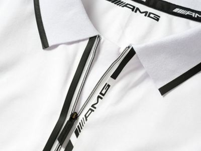 Polo AMG Mercedes blanc pour Homme