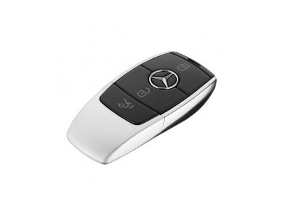 Housse de porte-clés en cuir véritable pour Mercedes Benz Cls Cla Gl R Slk  Amg A B C S Classe Accessoires de support à distance - Étui clé pour voiture