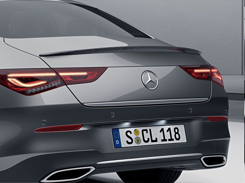 Déflecteur arrière Finition prête à peindre CLA Coupé C118 Mercedes