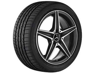 Jante AMG Mercedes Classe C W205 - 7,5 J x 18 pouces ET 33 noir