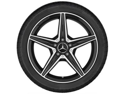 Jante AMG Mercedes Classe C W205 - 7,5 J x 18 pouces ET 33 noir