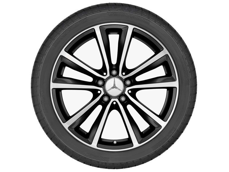 Jante Mercedes CLA W117 - 7,5 J x 18 pouces ET 52 noir