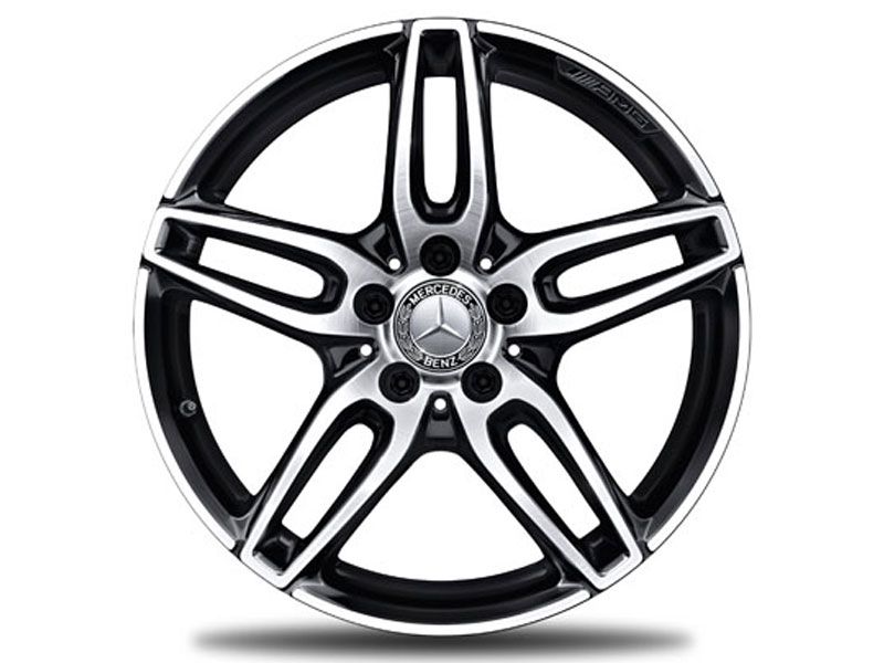 Jante AMG Mercedes Classe A W176 - 7,5 J x 18 pouces ET 52 - noir