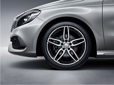 Jante AMG Mercedes Classe A W176 - 7,5 J x 18 pouces ET 52 - noir