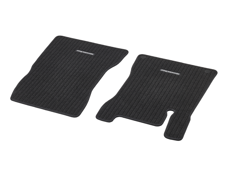 Tapis en reps noir CLASSIC - GLB SUV 247 - Conducteur et Passager