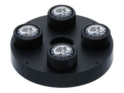 Capuchons de valve noir AMG