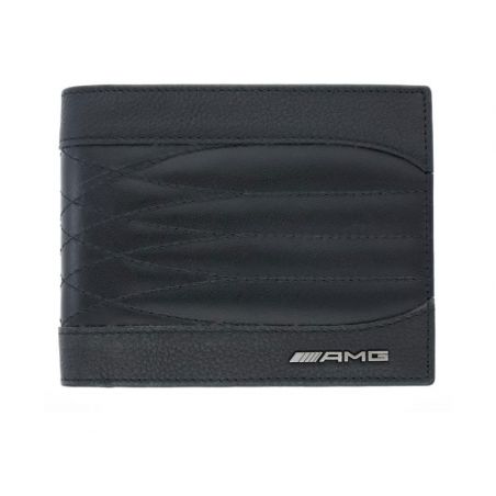 Porte-clés rectangulaire en Cuir et Acier Compatible con AMG 