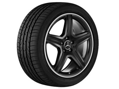 Jante AMG GLA X156 - 8 J x 19 pouces ET 43,5 - 5 branches Noir