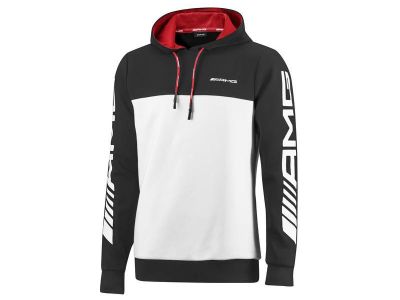 Sweat à capuche AMG noir et rouge