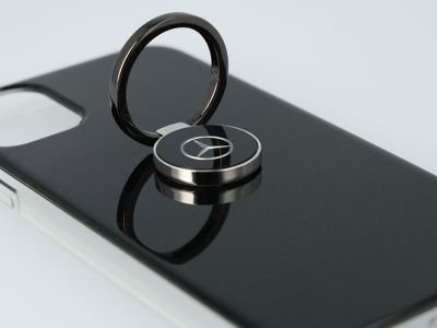 iPhone 11 - Coque étui Mercedes-Benz Noir avec anneau