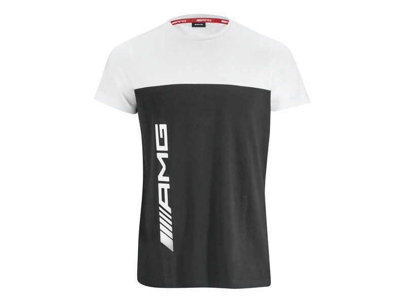 Tshirt noir blanc AMG pour Homme