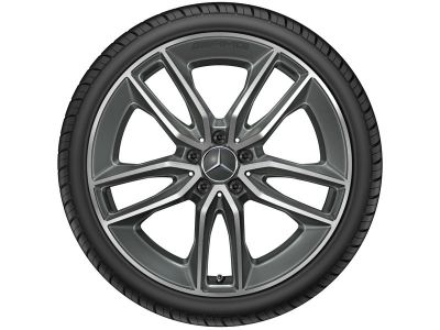 Jante AMG Classe E 213 - Essieu Avant - 8 J x 20 pouces ET 20 twin spoke wheel