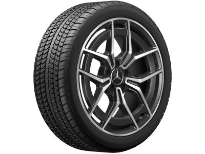 Jante AMG Classe E W213 - 9 J x 19 pouces ET 49 - Essieu Arrière - Coloris noir
