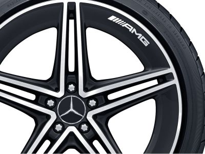 Jante AMG Classe E 213 - 10 J x 20 pouces ET 55 - Coloris noir mat