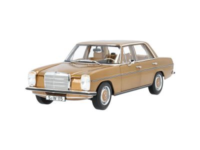 Modèle réduit 200 W 114/W 115 (1968-1973) Coloris : or Mercedes-Benz 1:18 