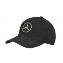 Casquette noire Mercedes logo étoile Femme