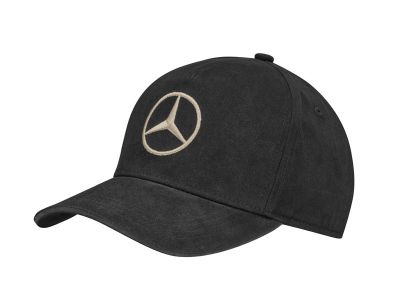 Casquette noire Mercedes logo étoile Femme
