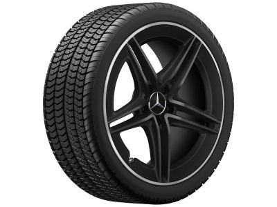 Jante AMG Classe A 177 - 8,5 J x 19 pouces ET 46 - Noir mat