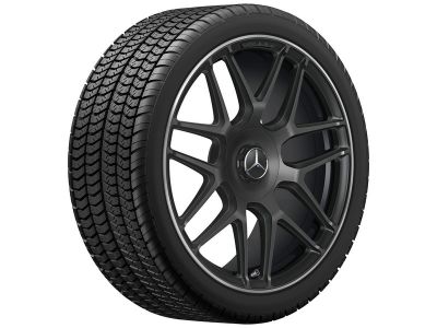 Jante AMG Classe A 177 - 8,5 J x 19 pouces ET 46 - Noir mat