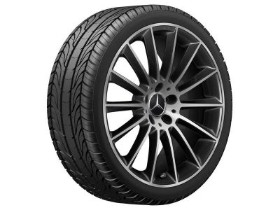 Jante AMG CLA W118 - 7,5 J x 19 pouces ET 49 - Noir mat