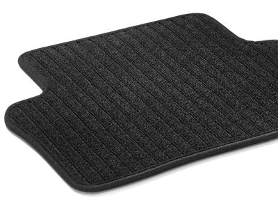 Tapis en reps noir CLASSIC - Arrière - CLS 257