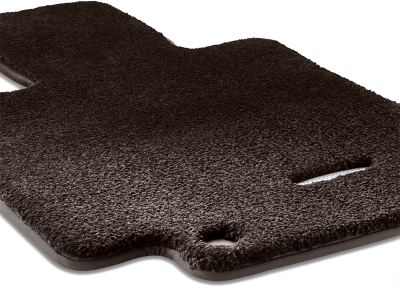 Tapis de sol en velours marron EXCLUSIV - CLS 257 - conducteur / passager