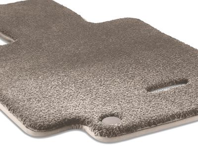 Tapis de sol en velours beige EXCLUSIV - Classe E 213 - conducteur / passager