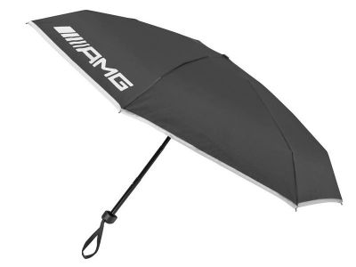 Parapluie de poche Noir et Blanc AMG