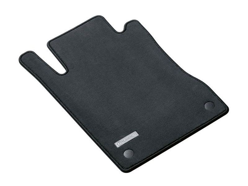 Jeu 4 Tapis en velours NOIR CLASSIC - Classe E 211 et CLS 219