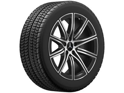 Pack 4 Roues complètes HIVER Classe S 223 8,5 J x 19 pouces ET 31,5 Pneus : 255/45 R19 XL 104V