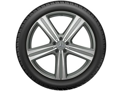 Pack 4 Roues complètes HIVER GLE 167 10 J x 21 pouces ET 54,6 Pneus : 275/45 R 21 XL 107V